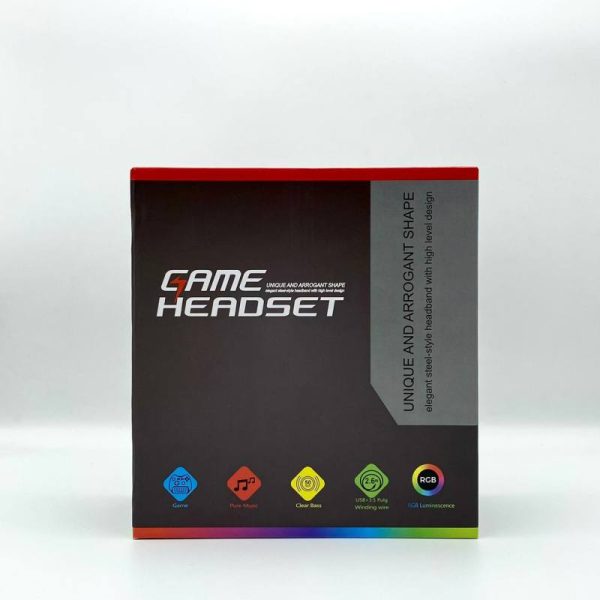 هدست مخصوص بازی گیم ست مدل RGB GB144